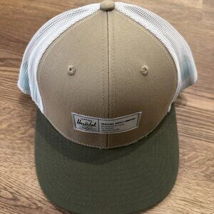 Trucker Hat Meshback Cap HERSCHEL SUPPLY CO Patch 2 Tone Best Gift for Men
